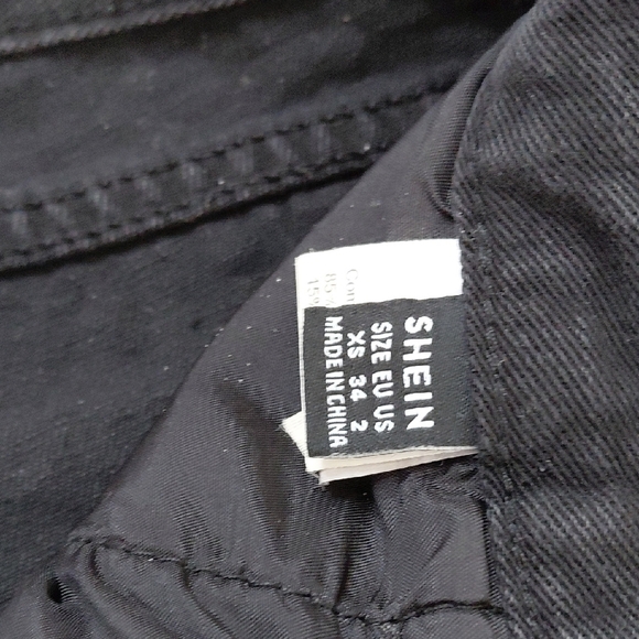 Classic Black Denim Shorts - Picture 13 of 16